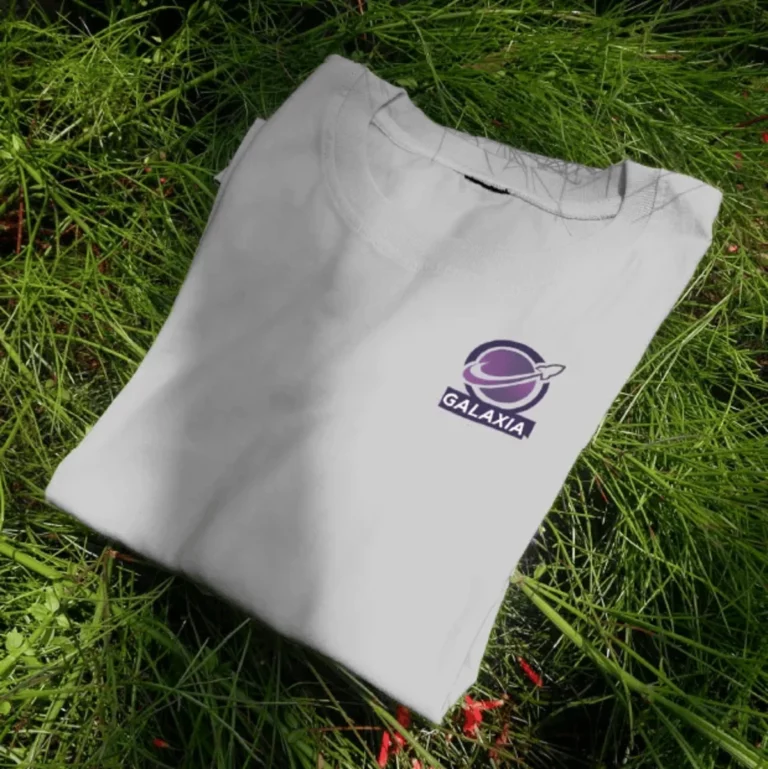 Visuel : tee-shirt Galaxia en mockup