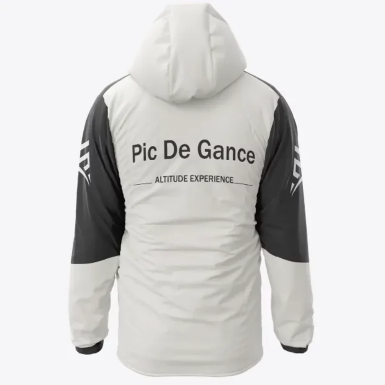 Visuel : manteau de ski Picdegance en mockup